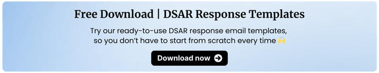 DSAR response templates