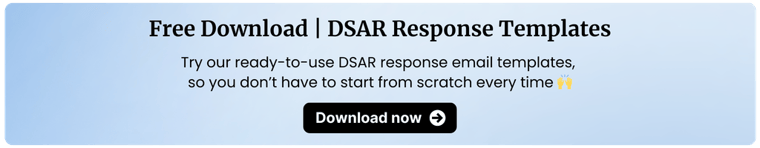 DSAR response templates